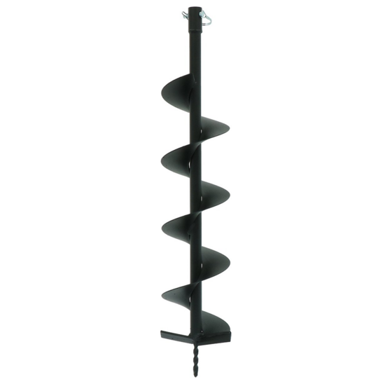 Grondborenset 100/150/200 mm met verlengstuk - 3-delig handborenset