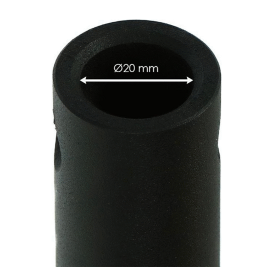 Grondborenset 100/150/200 mm met verlengstuk - 3-delig handborenset