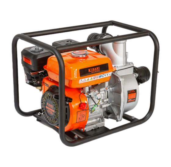 Benzine waterpomp 60.000 ltr/u met aluminium motorblok