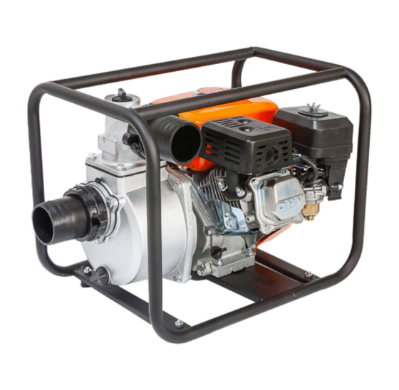 Benzine waterpomp 60.000 ltr/u met aluminium motorblok