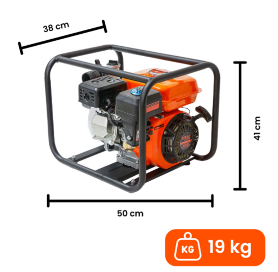 Waterpomp benzine 30.000 liter per uur Kibani
