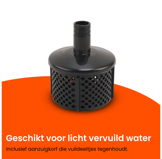 Kibani benzine waterpomp 15.000 liter/uur zelfaanzuigend