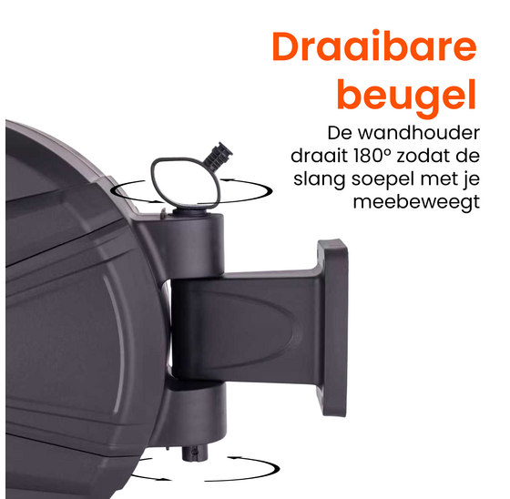 Waterslanghaspel automatisch 30m met 8 sproeistanden