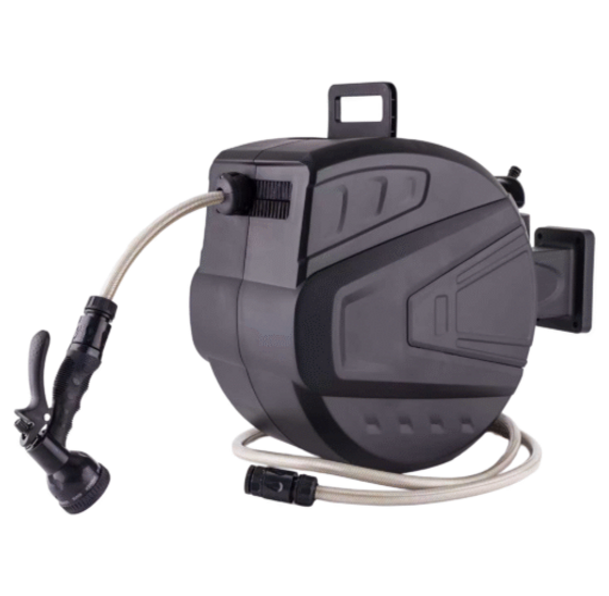 Waterslanghaspel automatisch 30m met 8 sproeistanden