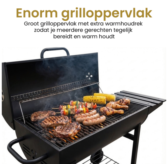 Alora Houtskool Barbecue