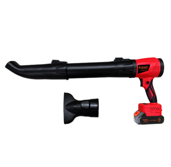 Kibani draadloze turbofan bladblazer 21V incl. accu en opzetstukken
