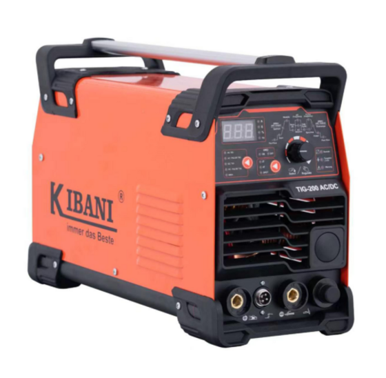TIG lasapparaat 200A AC/DC voor aluminium, staal, RVS en koper