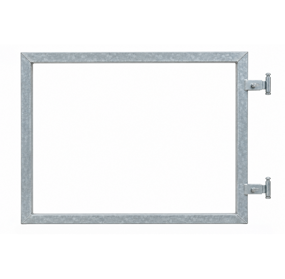 Poortframe met 2 verstelbare ophangpunten verzinkt H80xB120 CM