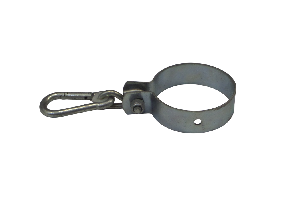 Hermic Schommelring 100mm gegalvaniseerd met karabijnhaak voor schommels
