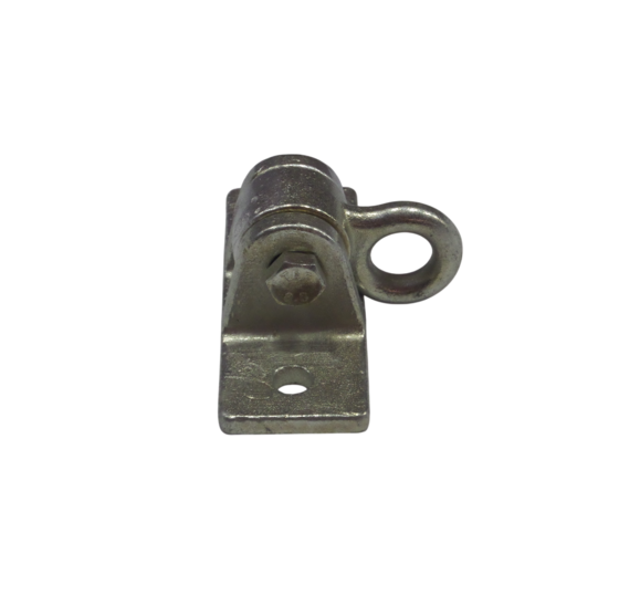 Hermic Schommelhaak op plaat 130x50mm gegalvaniseerd voor buitengebruik