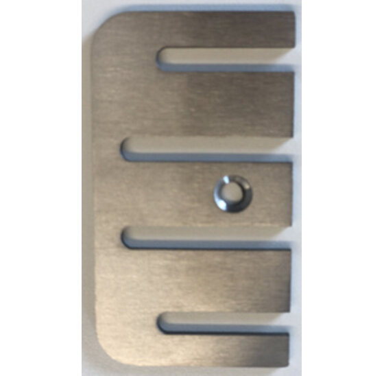 Hermic RVS afstandhouder 89x63 mm, 2 mm dik, 10 stuks per doos