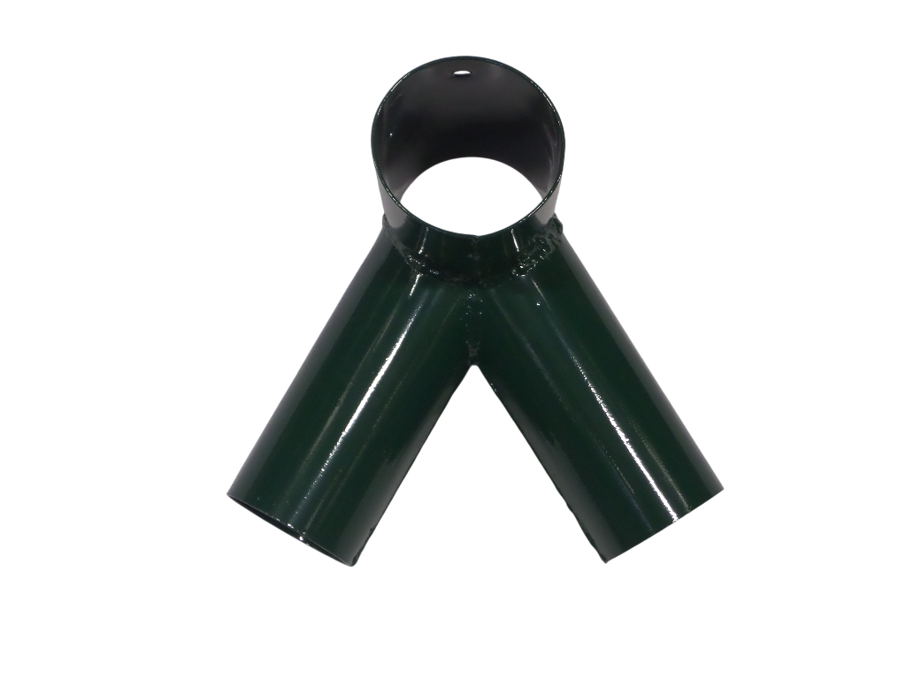 Hermic Schommelverbinding 102x82x82mm groen gepoedercoat voor schommelframe