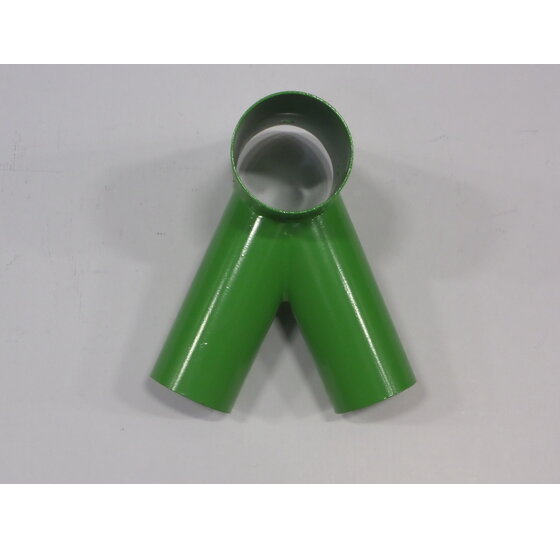 Hermic Schommelverbinding 102x82x82mm groen gepoedercoat 2mm coating
