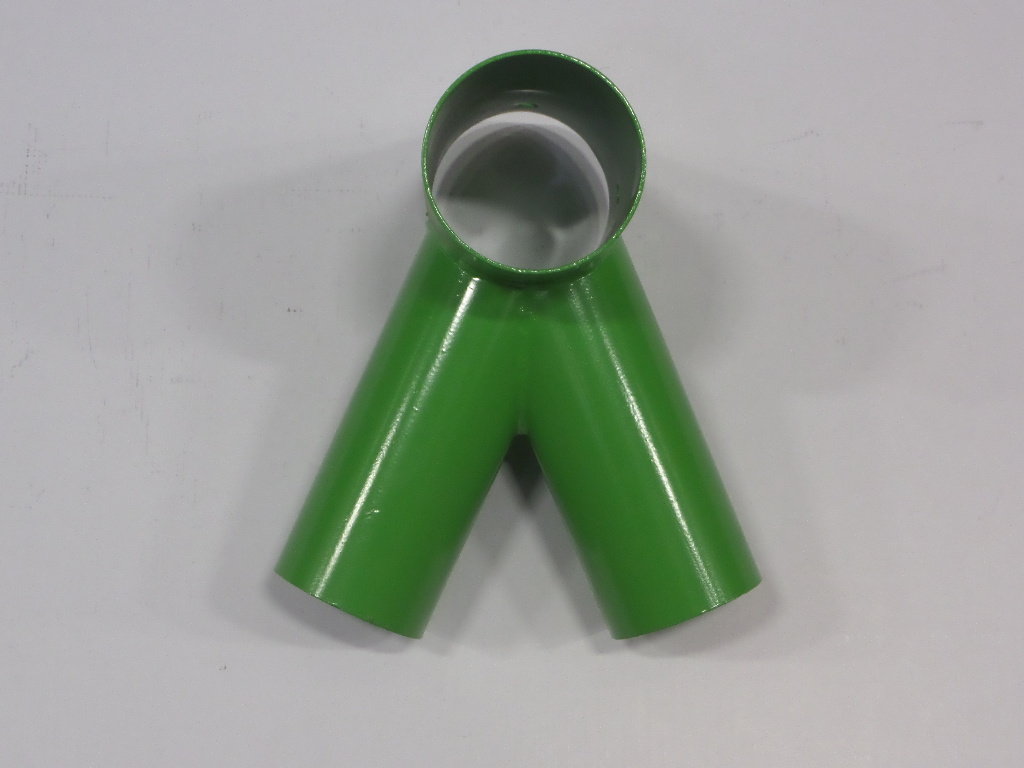 Hermic Schommelverbinding 102x82x82mm groen gepoedercoat 2mm coating