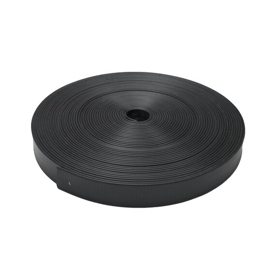 Boomband gerecycled rubber 3,5 cm breed - 25 meter rol