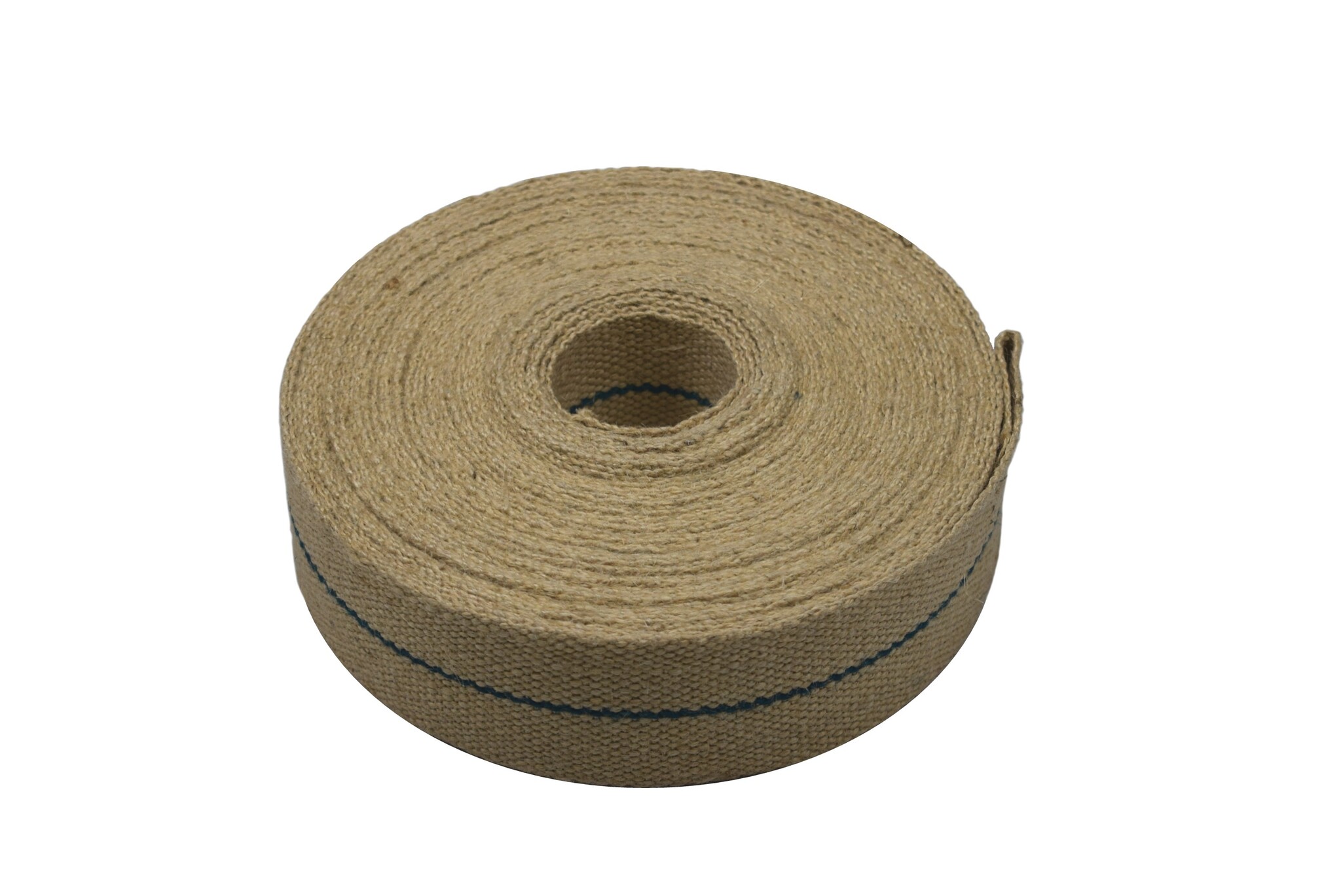 Jute boomband 1 meter met 2 spijkers voor boomaanplant