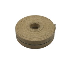 Jute boomband 2 meter met 4 spijkers voor bomen