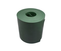Gietrand groen 3mm dik, 30cm hoog, rol van 20 meter