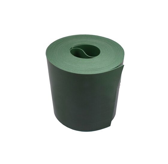 Gietrand groen 30cm x 25m - LDPE 3mm met nerf