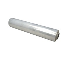 Stretchfolie transparant 50 cm x 300 meter, 20 micron dikte