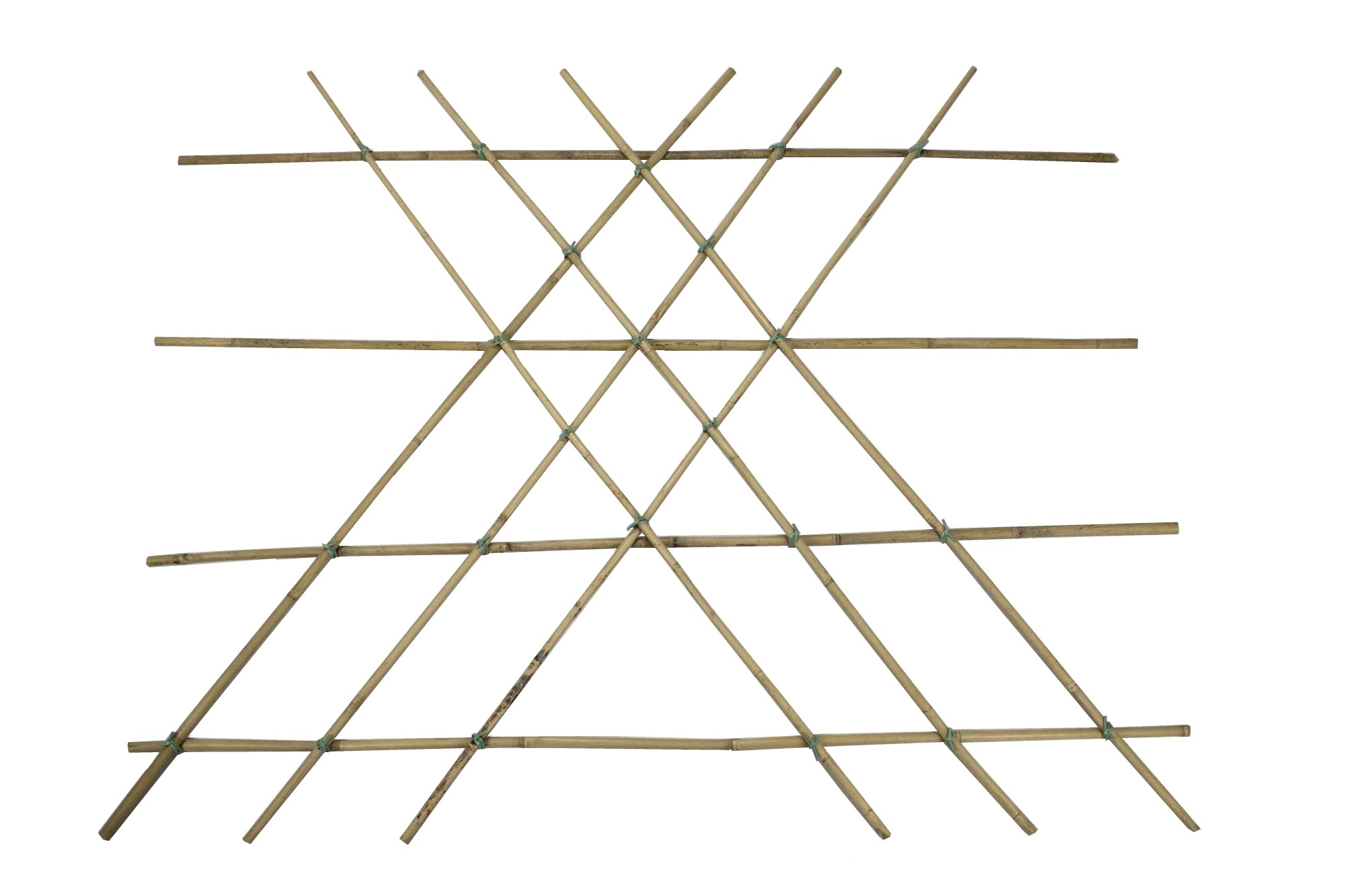 Bamboe leirek 180 cm met 4 etages en 6 verstelbare standen