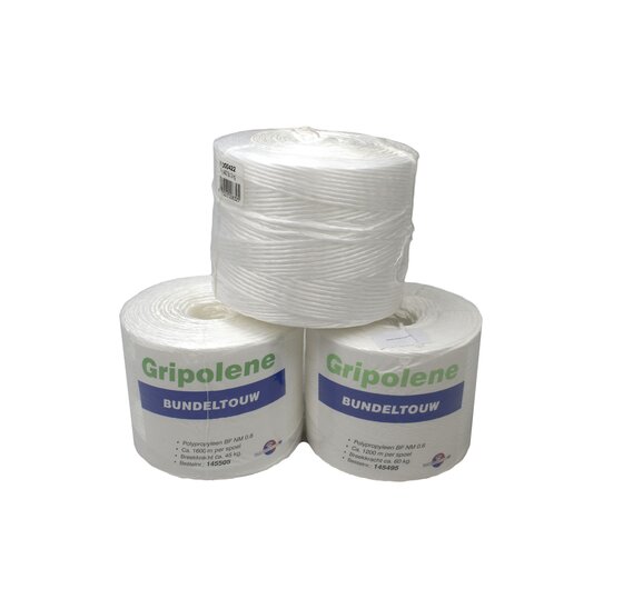 Touw voor opbinden 1/400 wit