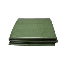 Dekzeil 10x12 meter groen - waterdicht PE dekkleed 150 g/m²