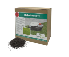Robotmest bio 3 kg organische gazonmeststof voor 45-60 m²