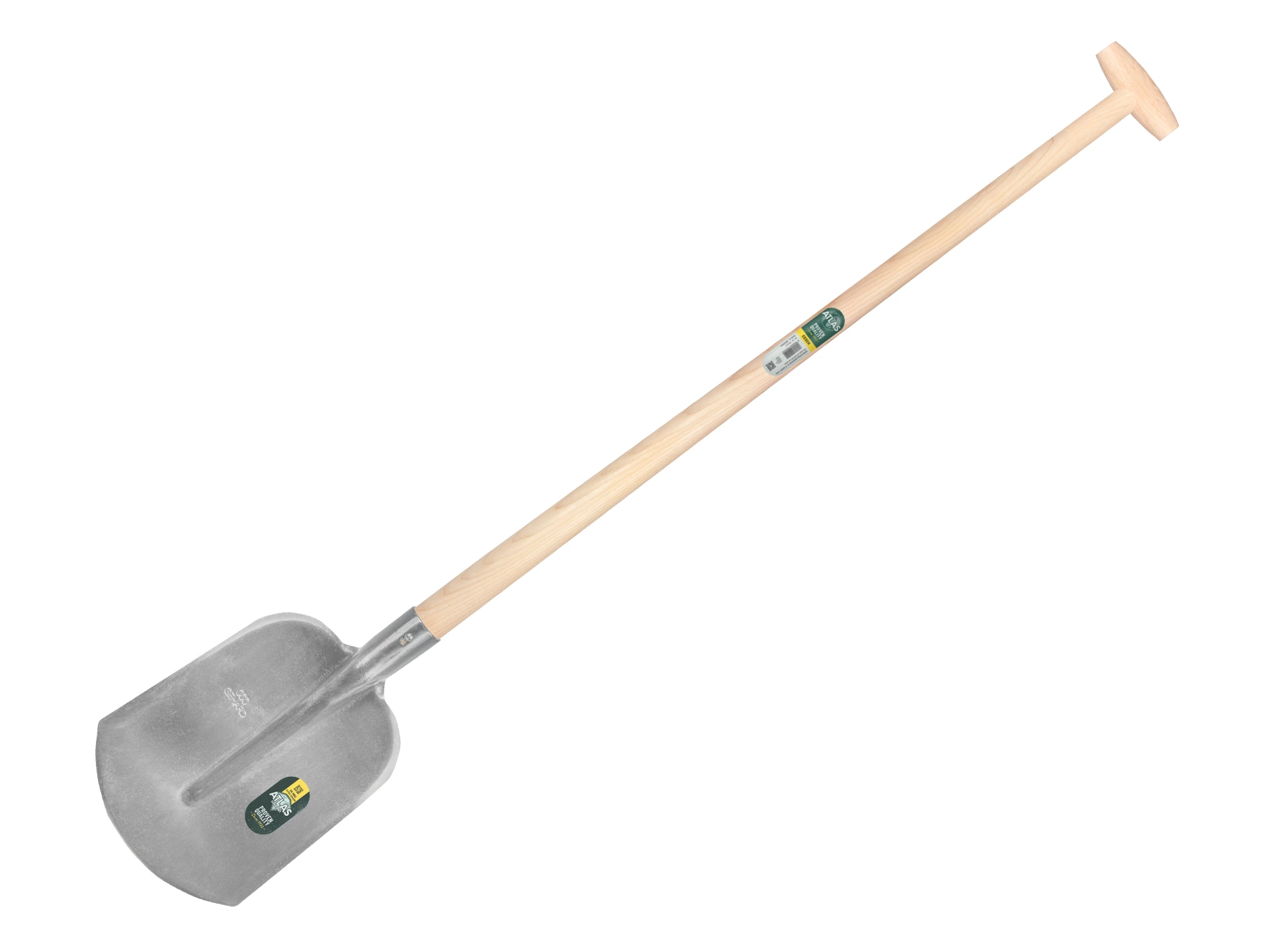 Steekbats recht sterk gebogen met steel - Atlas Diamant 000