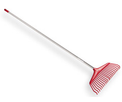 Bladhark met fiberglassteel 150 cm, Fiskars 1315510