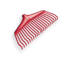 Bladhark zonder steel rood kunststof 41 cm breed Fiskars 1315530