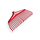 Bladhark zonder steel rood kunststof 41 cm breed Fiskars 1315530