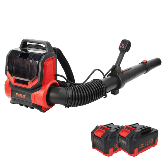 Ruggedragen accu bladblazer 252 km/u met 2x 21V accu's - Kibani