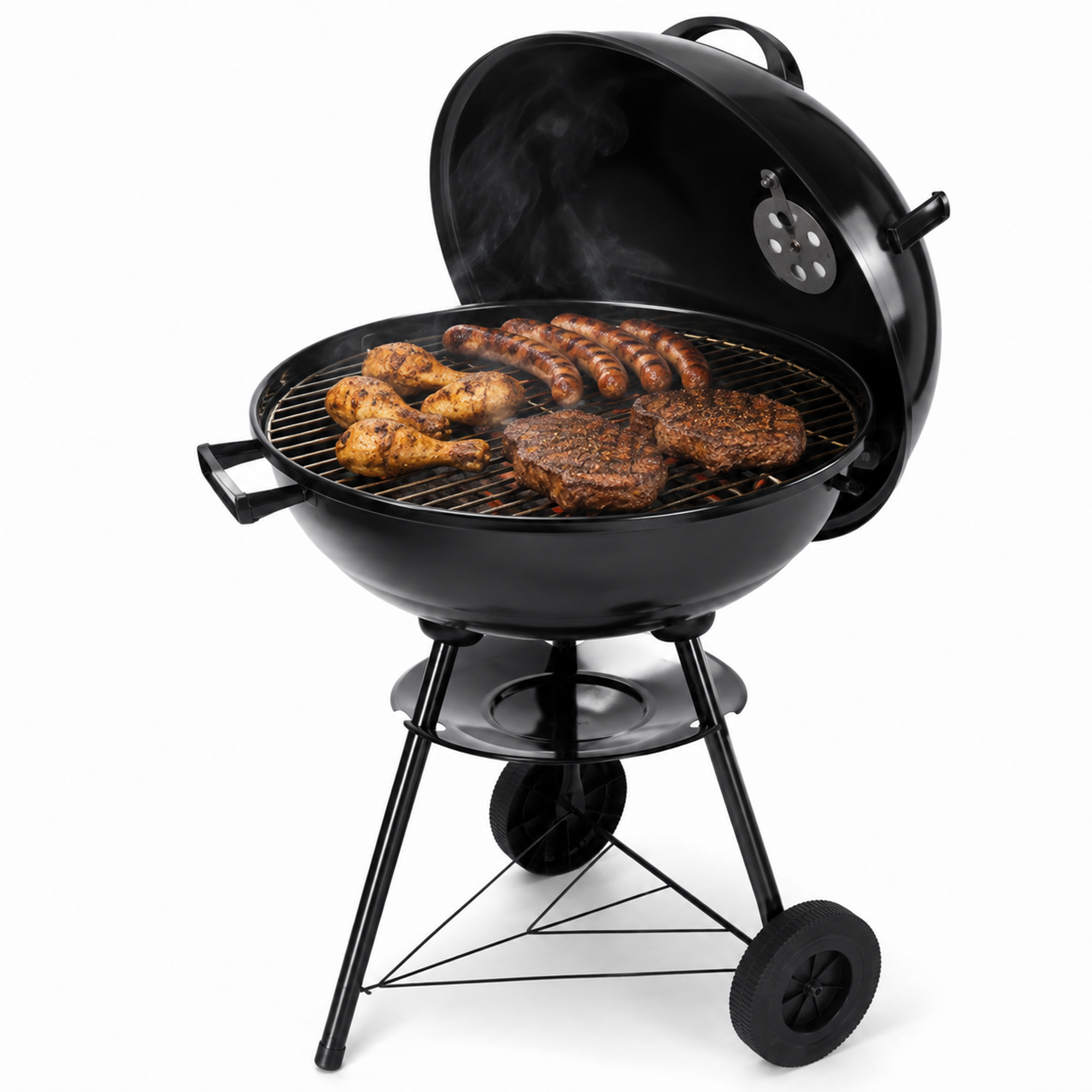 Alora Houtskool Kogelbarbecue