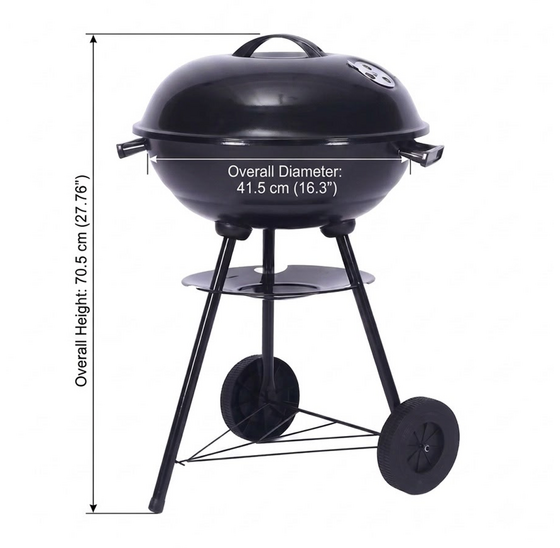 Alora Houtskool Kogelbarbecue