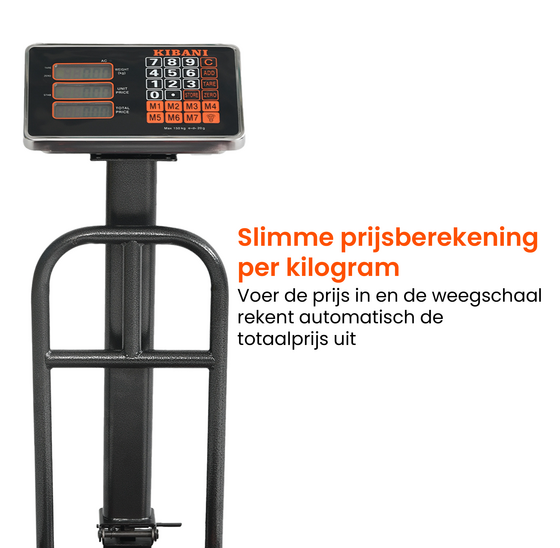 Kibani Platformweegschaal 300 kg
