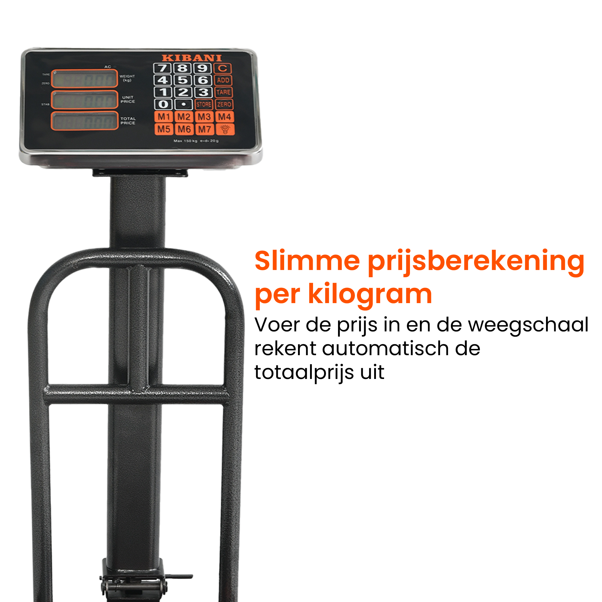 Kibani Platformweegschaal 300 kg