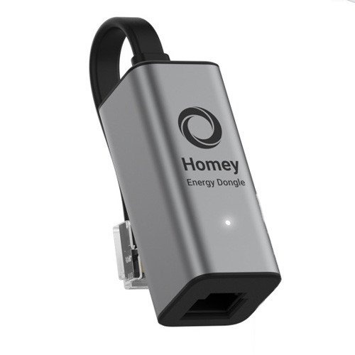 P1-energiemeter dongle voor Homey met splitter (realtime data)