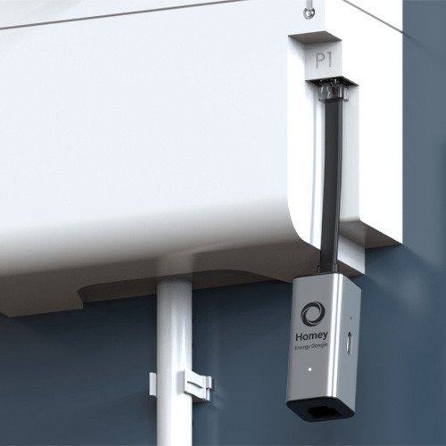 P1-energiemeter dongle voor Homey met splitter (realtime data)