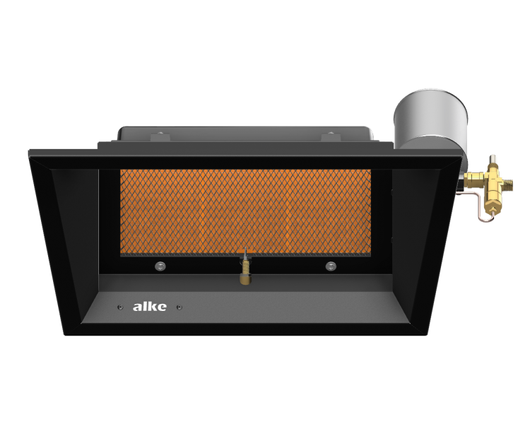 Gas infrarood terrasverwarmer Alke AL-6 propaan G31 handmatige ontsteking