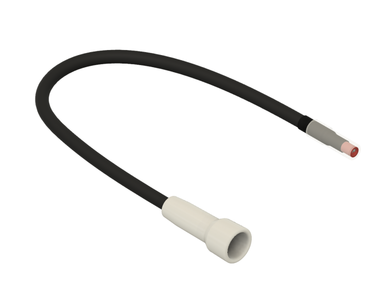 Bougiekabel 30cm compleet voor Alke AL-8/10/12 infraroodverwarming