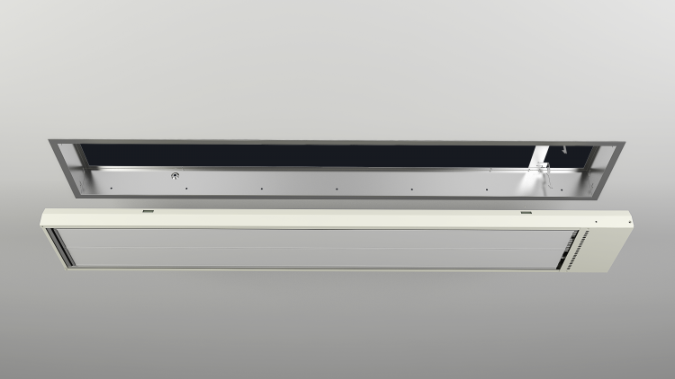 Inbouwframe voor Ecosun infraroodpanelen 1800-2400W HT-serie