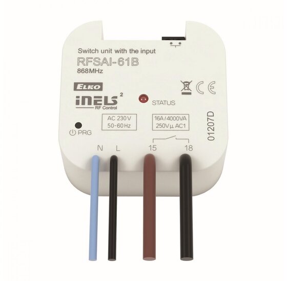 Thermostaten en bediening - Elko EP RFSA-61B programmeerbare actor
