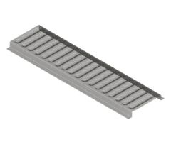 Gasonderdelen - Gaas AL-10 / PL 9 afm. LWM 200 x 546 mm
