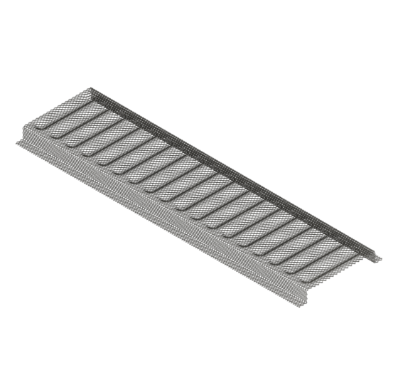 Gasonderdelen - Gaas AL-10 / PL 9 afm. LWM 200 x 546 mm