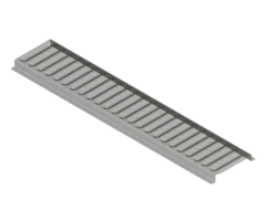 Gasonderdelen - Gaas AL-12 / PL 12 afm. LWM 200 x 730 mm