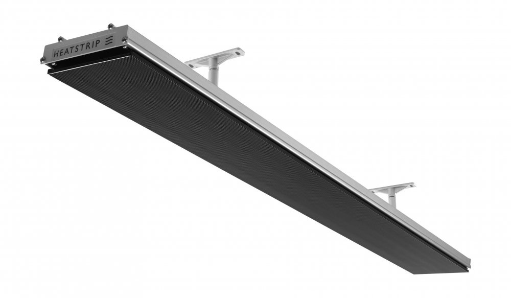 Infrarood terrasverwarmer 2400W elektrisch binnen/buiten no glare