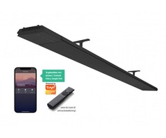 Terrasverwarming - Heatstrip Design 2400 watt + Remote & app