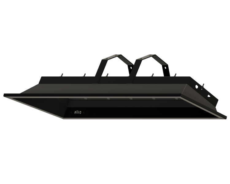 Reflector zwart voor Alke AL-12 E/EHL gasgestookte infraroodverwarming