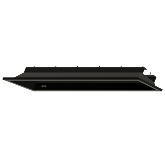 Gasonderdelen - Alke Reflector Zwart AL-7 HB